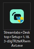 streamlabs　obs　exeファイル