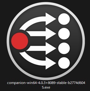 obs websocket Companionインストーラー