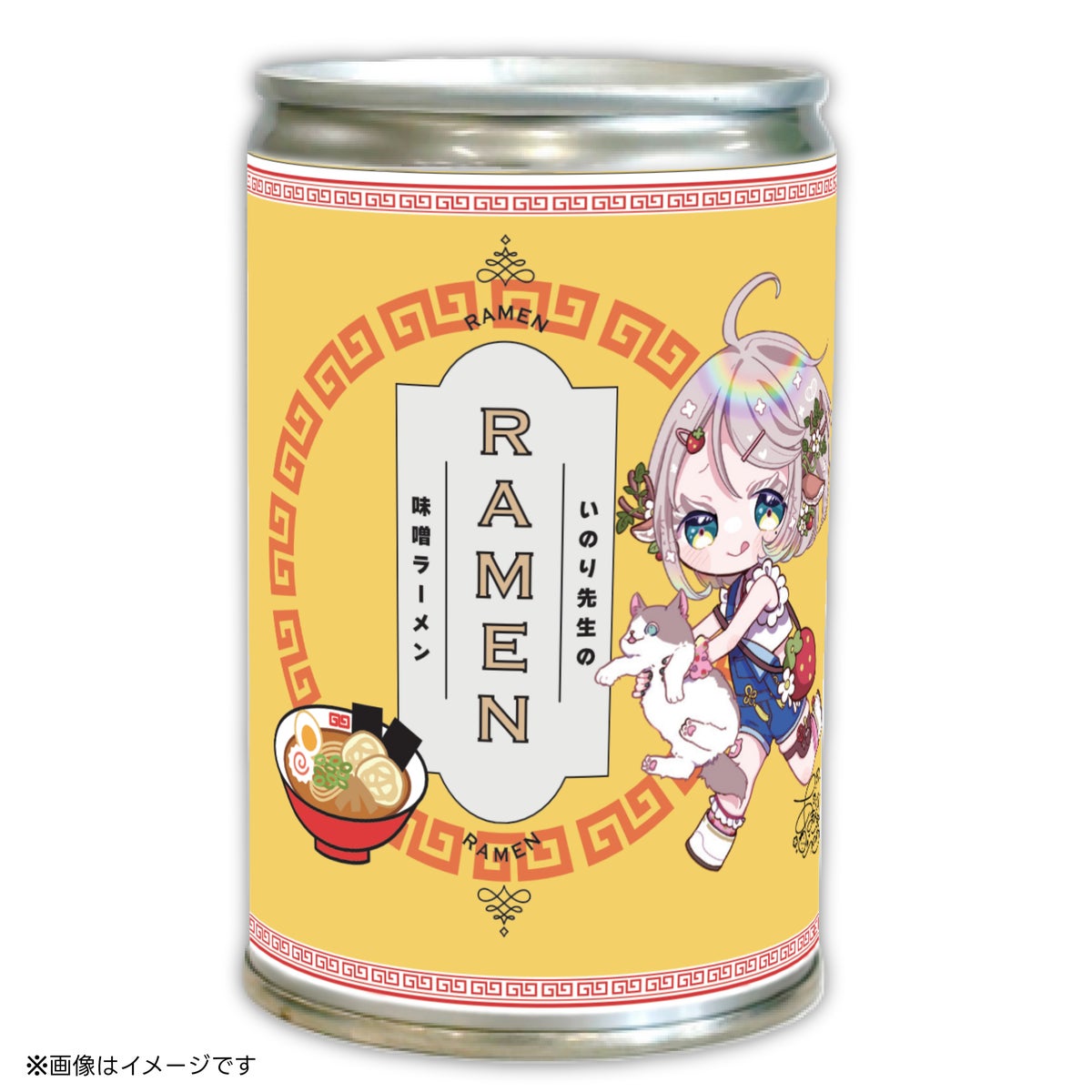 甘夢いのり（いのり先生）コラボ・ピリ辛みそラーメン缶