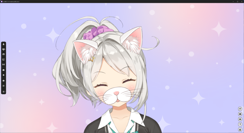 猫(白)_耳_左 & 猫(白)_耳_右 & 猫(白)_マズル