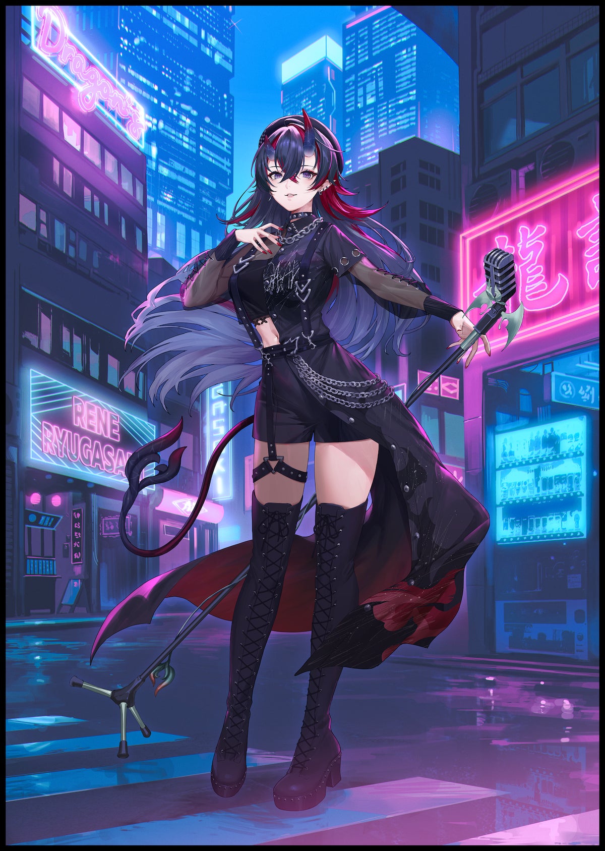 龍ヶ崎リンのキービジュアル