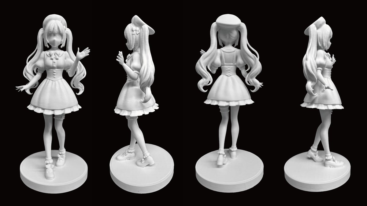 姫生のーむ 3Dプロトタイプフィギュア