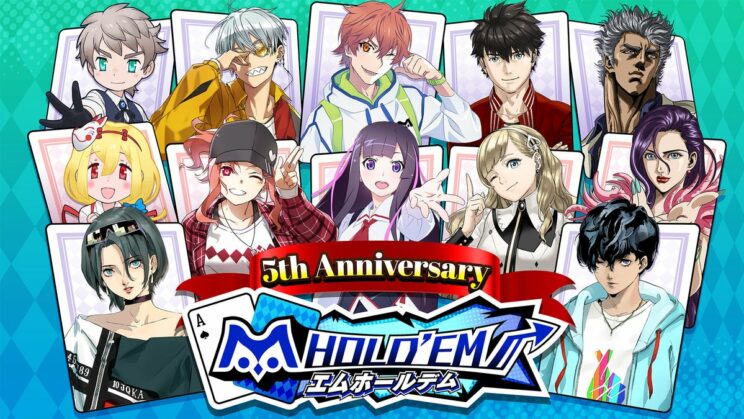 m HOLD'EM 5周年×ホロライブ復刻コラボ