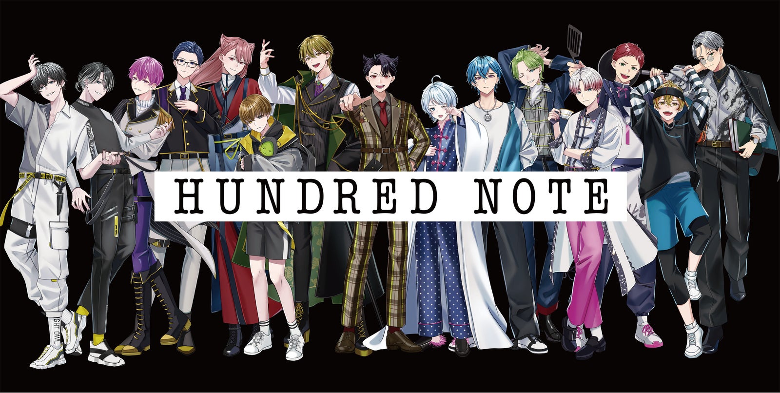 ハンドレッドノートのキービジュアル