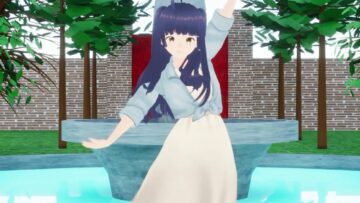 HIROMEIROでフルトラッキングした3Dアバター
