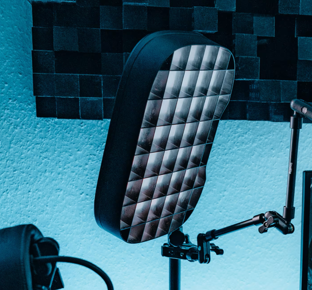 Key Light Air MK.2に取り付けたFocus Grid